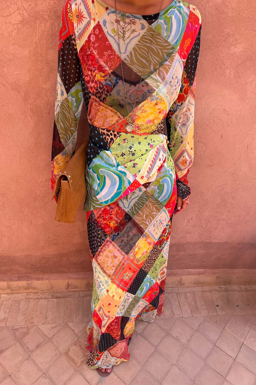 Jardin Du Soleil Aria Mesh Dress