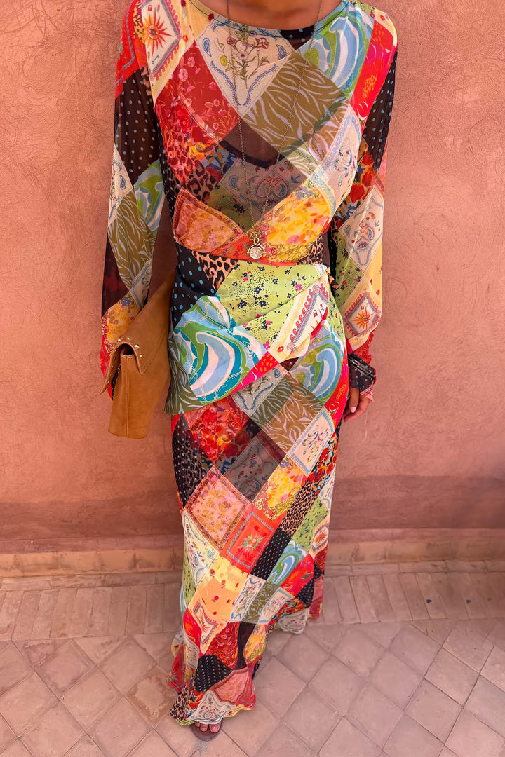 Jardin Du Soleil Aria Mesh Dress
