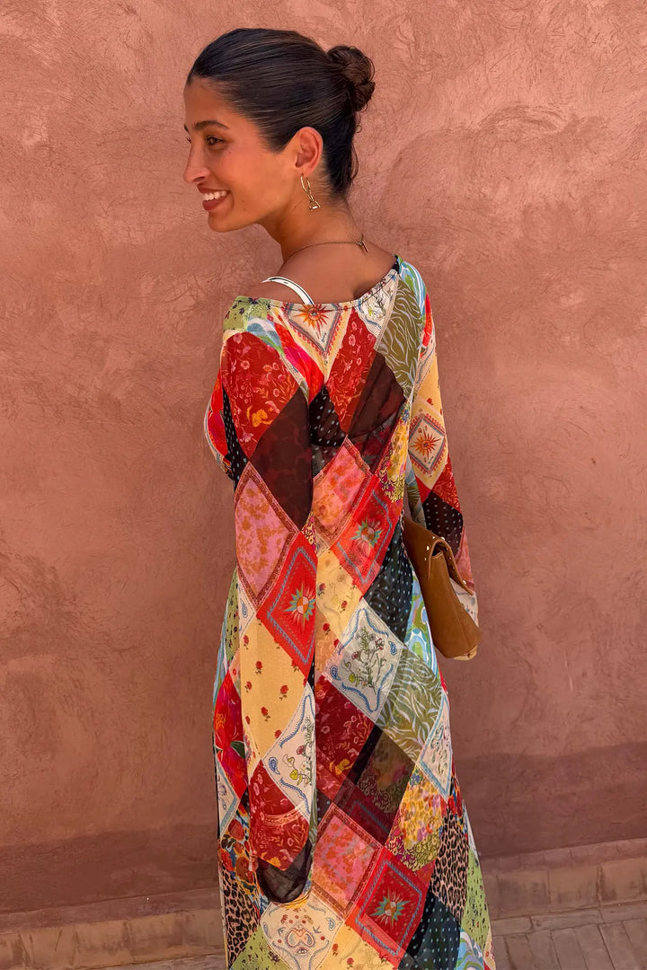 Jardin Du Soleil Aria Mesh Dress
