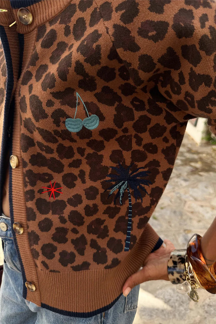 Leopard Cheryl Cardigan