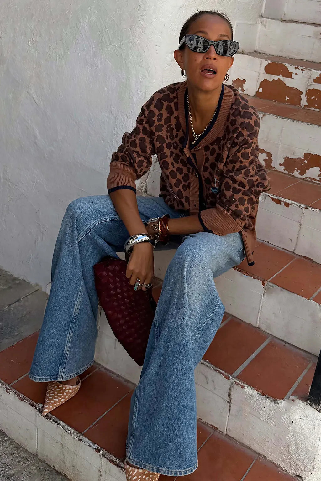Leopard Cheryl Cardigan