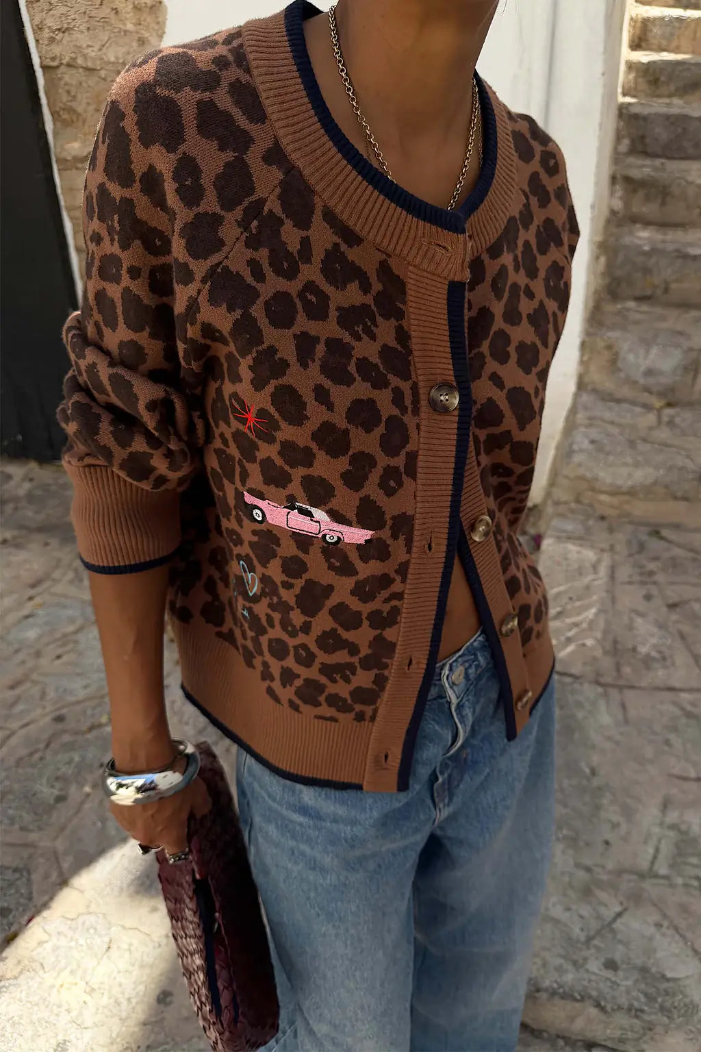Leopard Cheryl Cardigan