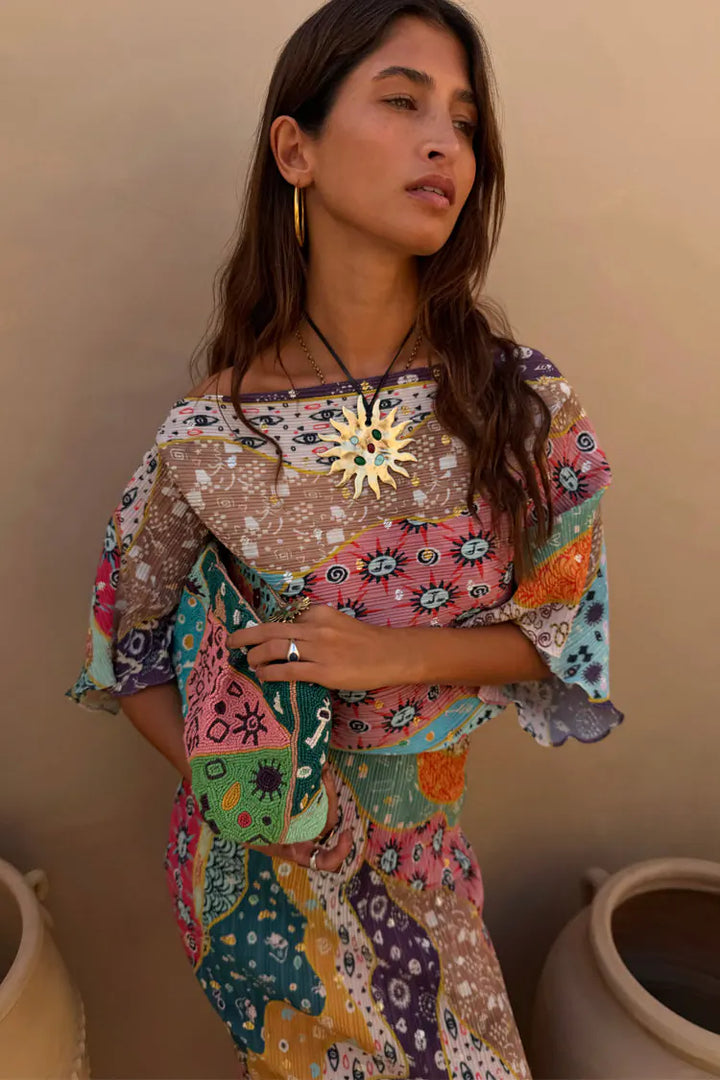 Never Fully Dressed Pastel Morocco Tilly Dress