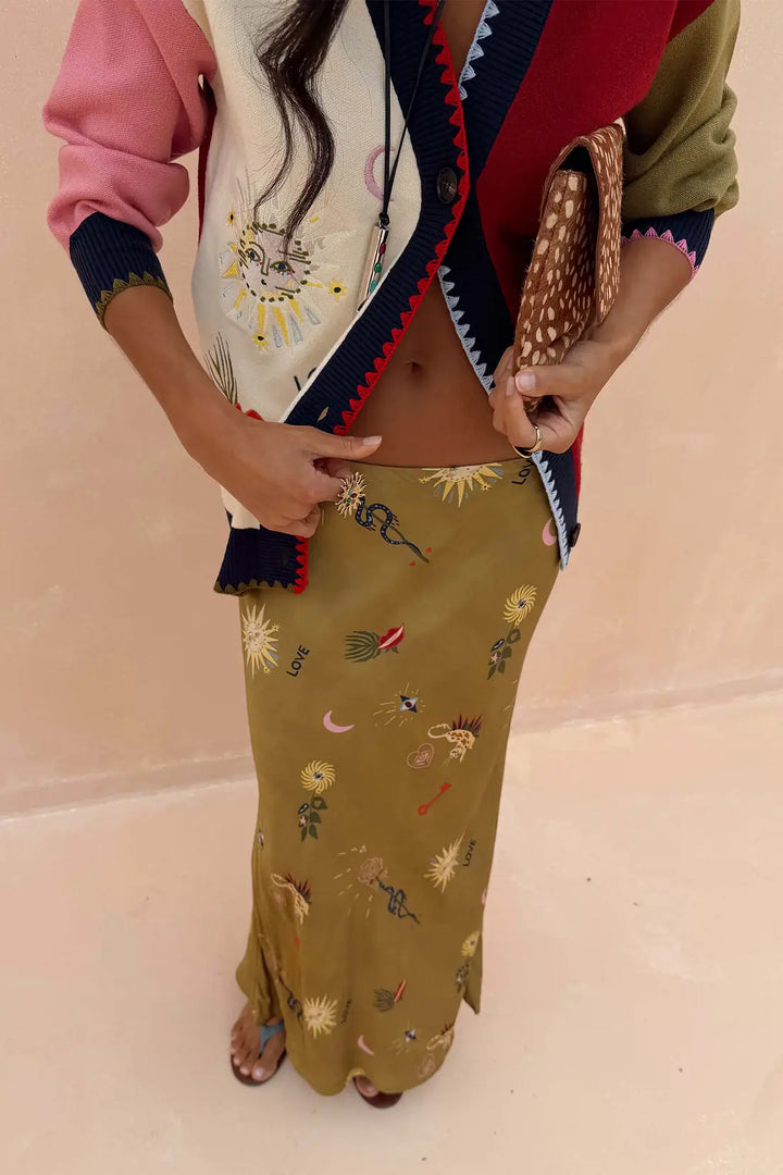 Never Fully Dressed Olive Mystical Dorris Skirt