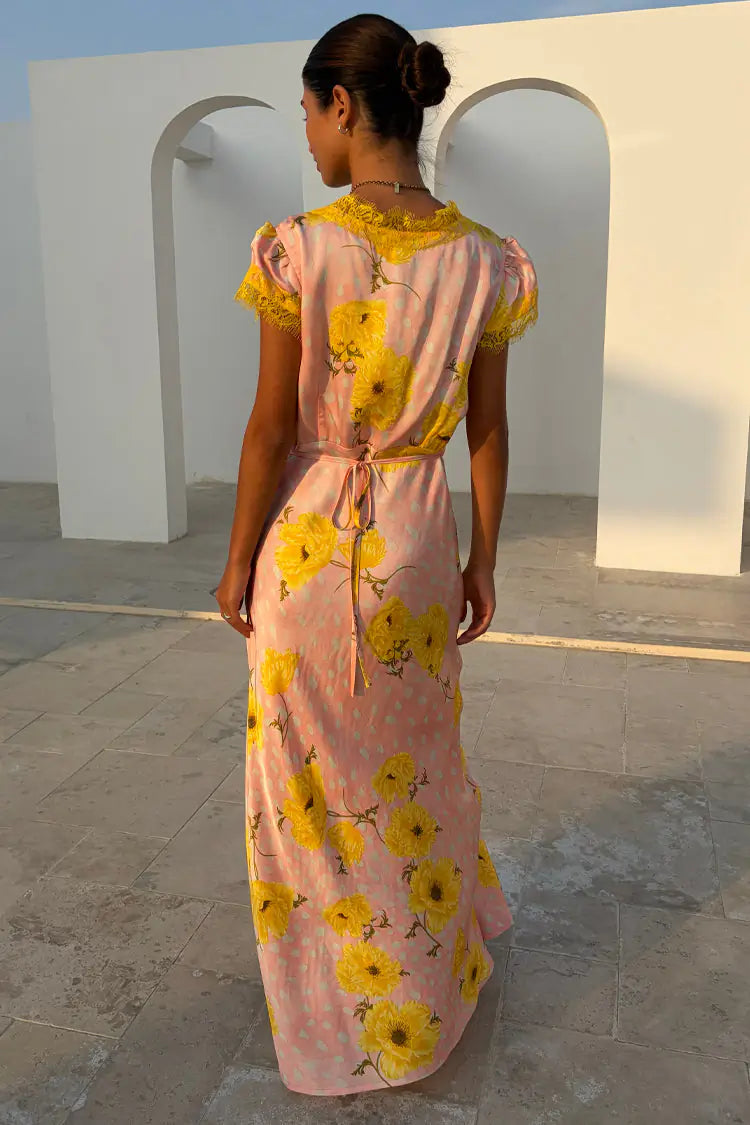 Never Fully Dressed Pink Fawn Poppy Olivia Dress