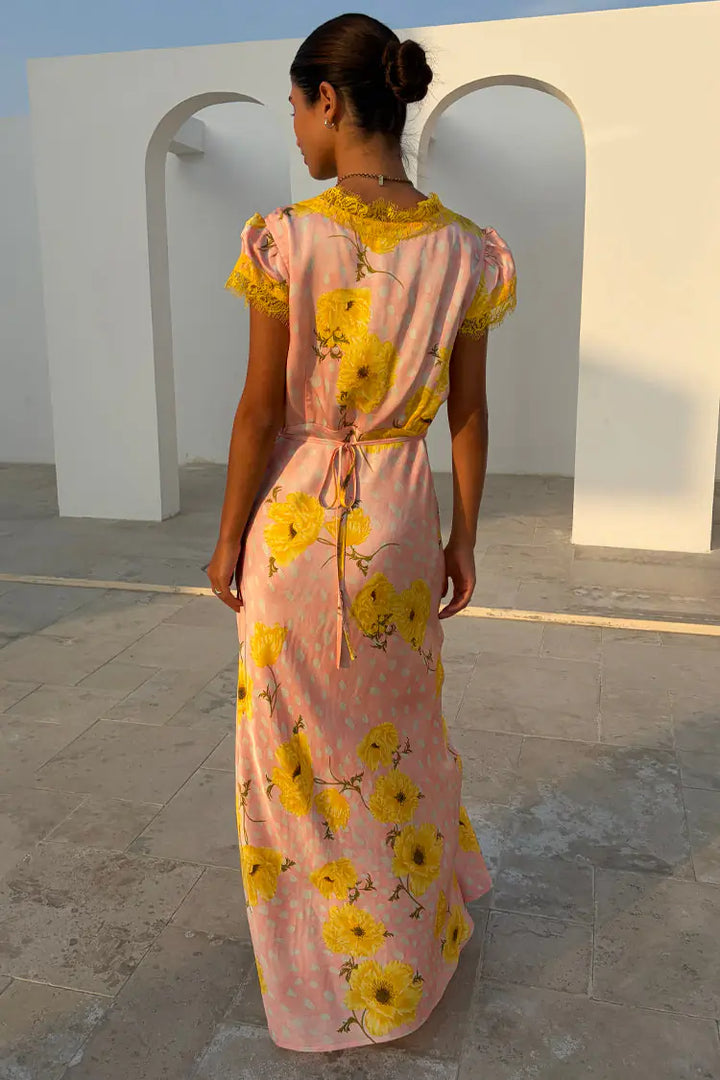Never Fully Dressed Pink Fawn Poppy Olivia Dress