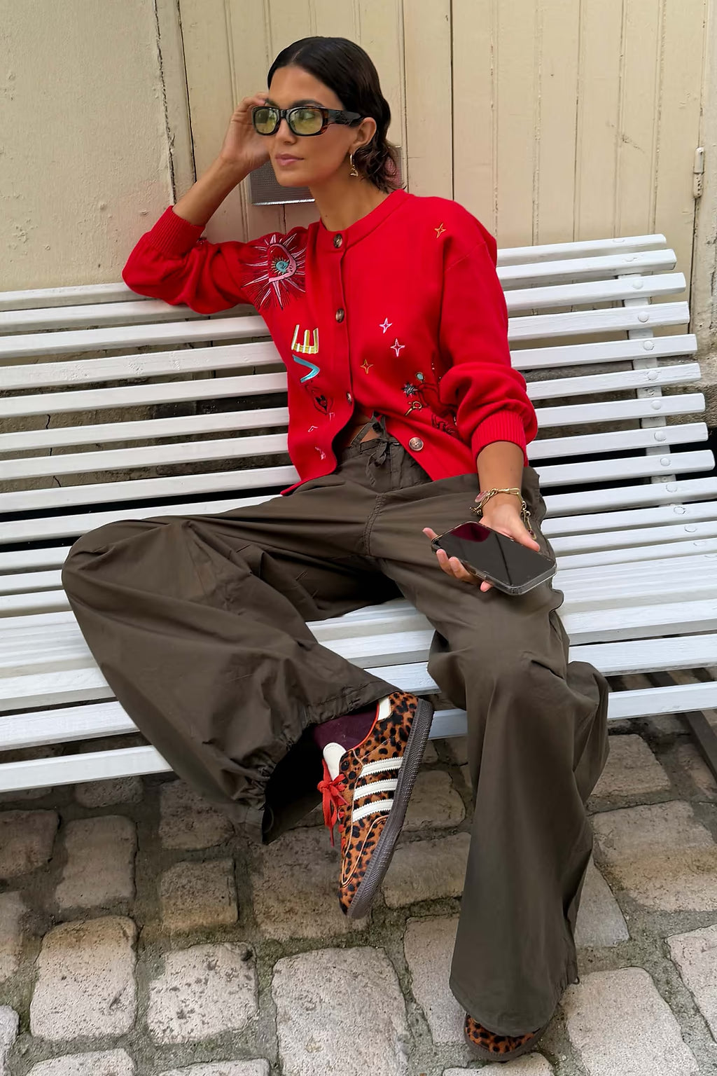 Red Amore Forrest Cardigan