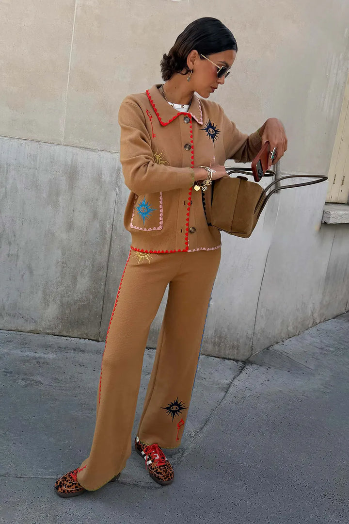 Tan Casablanca Cardigan