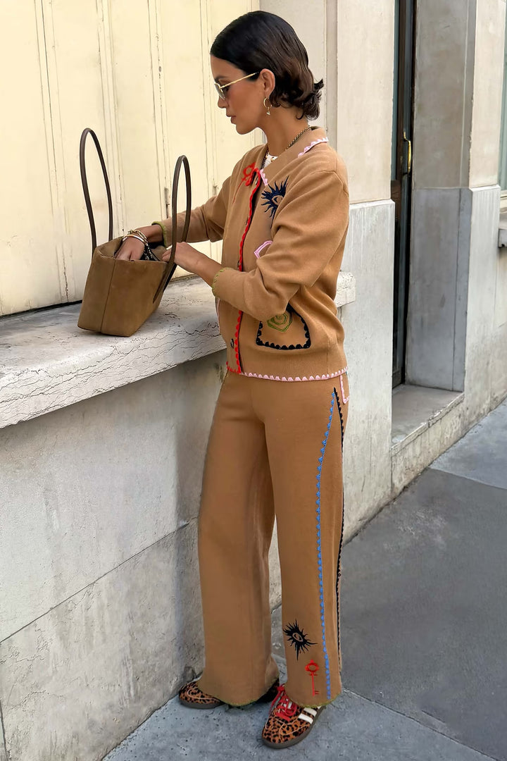 Tan Casablanca Cardigan