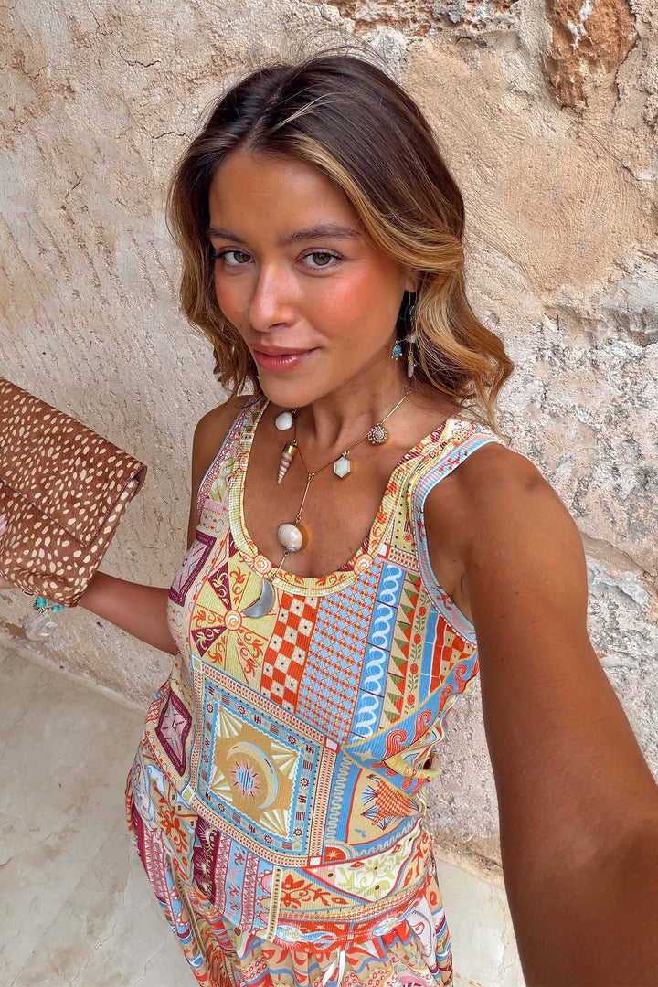 Never Fully Dressed Dolce Vita Ribbed Tank
