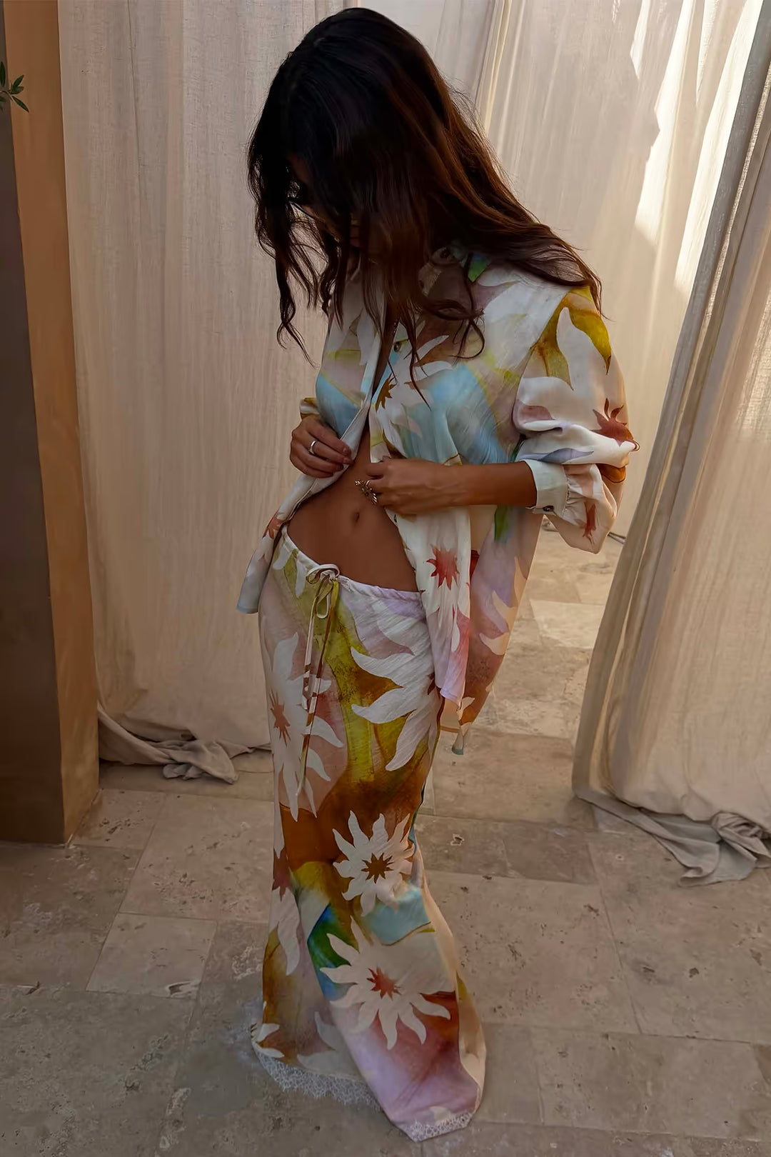 Never Fully Dressed Abstract Soleil Mabel Skirt
