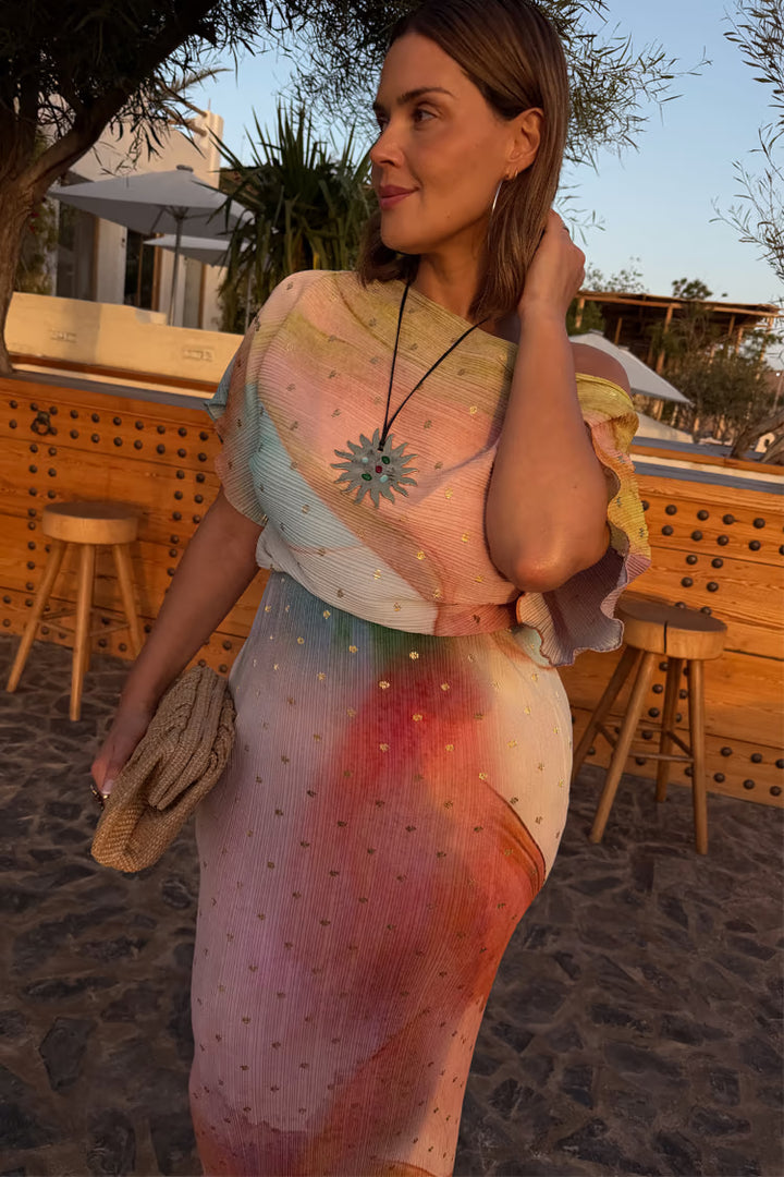 Never Fully Dressed Abstract Tilly Dress