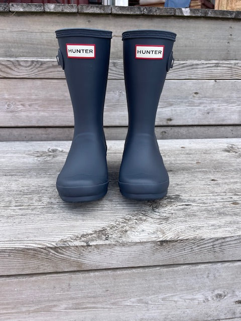 Hunter Big Kids Original Boot Navy