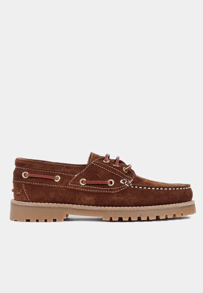 BUKELA Taylor sko - Suede Cognac