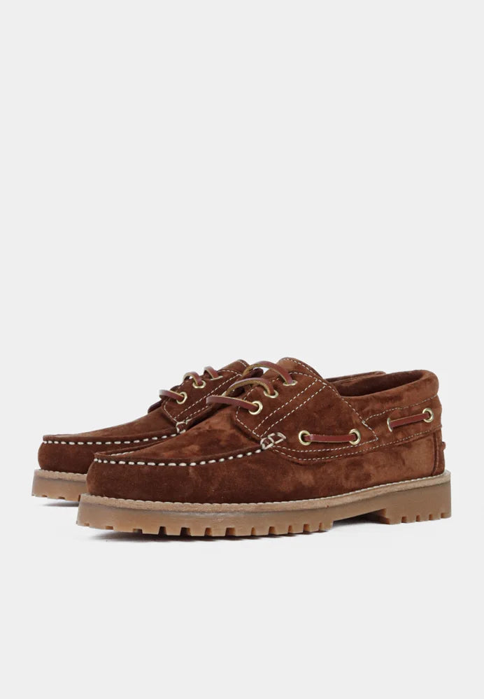 BUKELA Taylor sko - Suede Cognac
