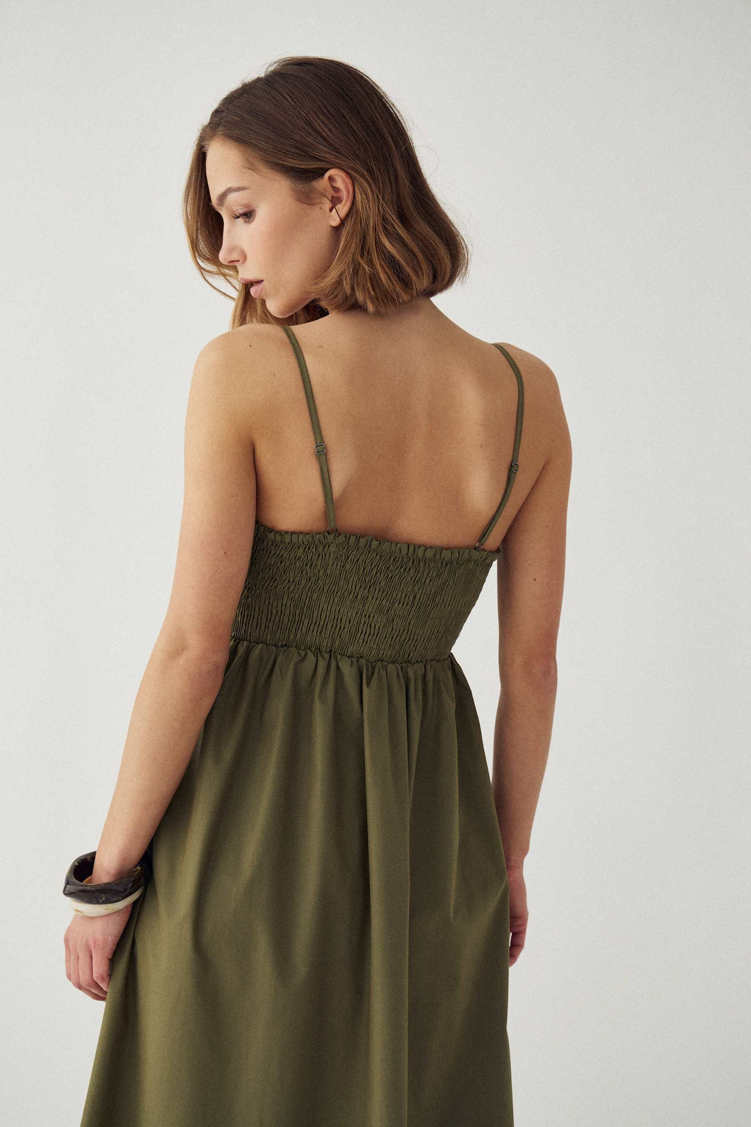 Noella Malika Dress Laurel Oak