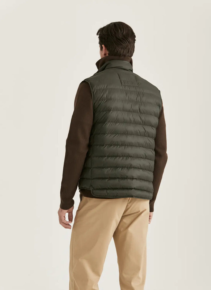 Morris Norfolk Liner Vest Olive